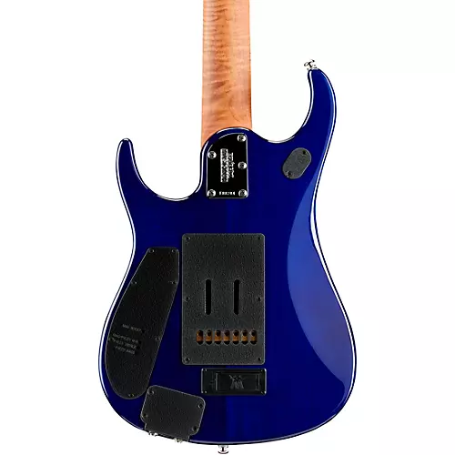 Ernie Ball Music Man JP15 Roasted Quilt Maple Top 7-String Electric Guitar Cerulean Paradise - musicians--Friend
