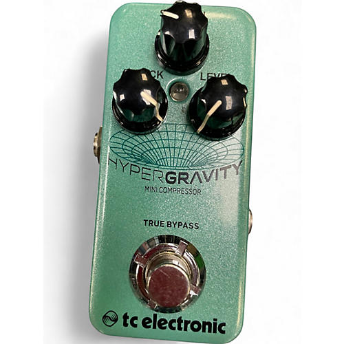 Used TC Electronic HyperGravity Compressor Mini Effect Pedal - musicians--Friend