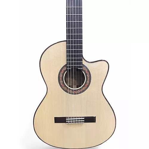 Used Alvarez Yairi Masterworks CYM70C Natural Classical Acoustic Electric Guitar Natural - musicians--Friend
