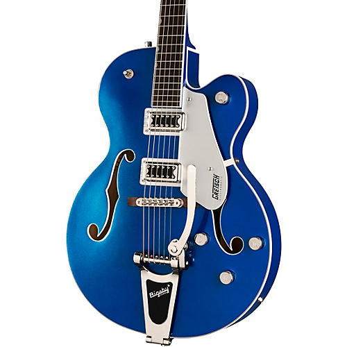 Gretsch Guitars G5420T Electromatic Classic Hollowbody Single-Cut Electric Guitar Azure Metallic - musicians--Friend