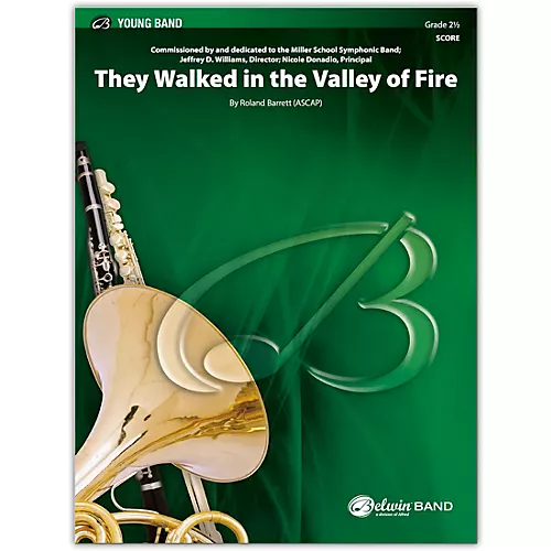 BELWIN They Walked in the Valley of Fire Conductor Score 2.5 (Easy to Medium Easy) - musicians--Friend