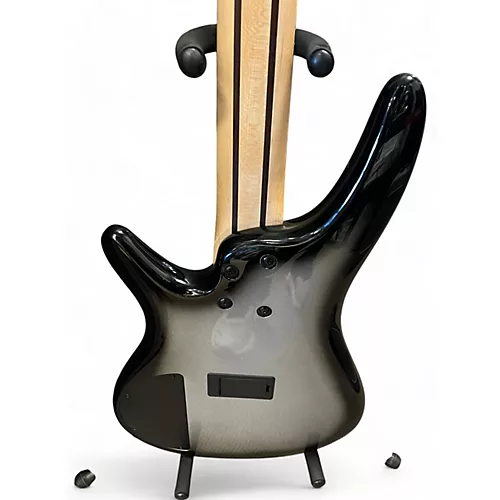 Used Ibanez SR305 5 String Silverburst Electric Bass Guitar Silverburst - musicians--Friend