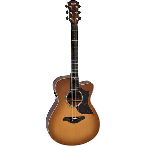 Yamaha AC3M DLX A Series Concert Acoustic-Electric Guitar Sand Burst - musicians--Friend