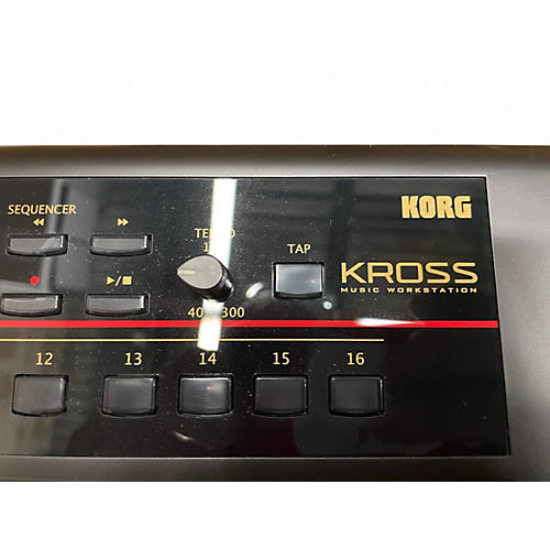 Used KORG Kross 61 Key Keyboard Workstation - musicians--Friend