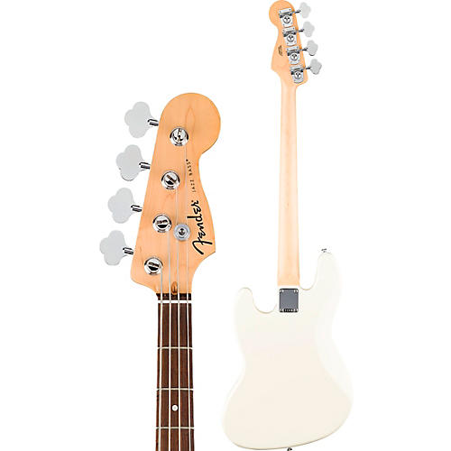 Fender Standard Jazz Bass Guitar Olympic White - musicians--Friend