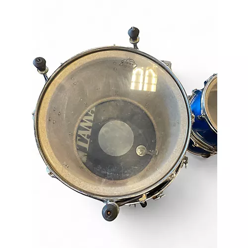 Used TAMA 4 Piece Imperialstar Blue Drum Kit Blue - musicians--Friend