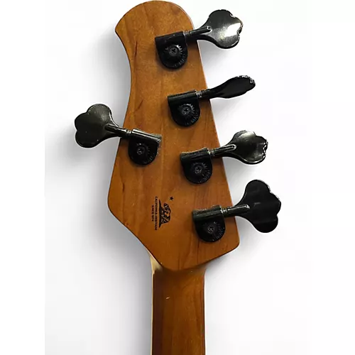 Used 2018 Ernie Ball Music Man StingRay Special HH Charcoal Sparkle Electric Bass Guitar Charcoal Sparkle - musicians--Friend