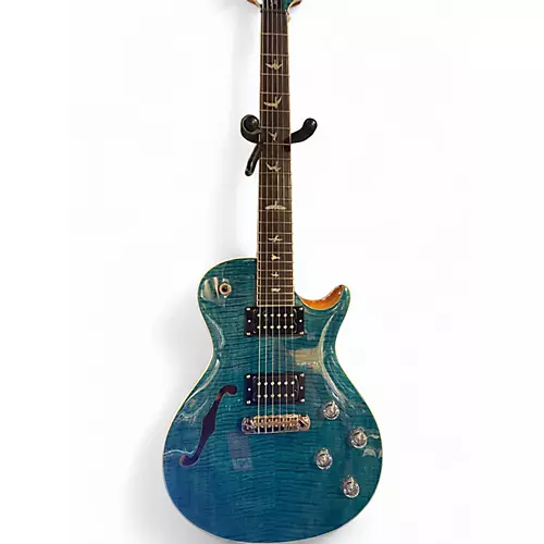 Used 2020s PRS Zach Myers Signature SE Pacific Blue Solid Body Electric Guitar Pacific Blue - musicians--Friend