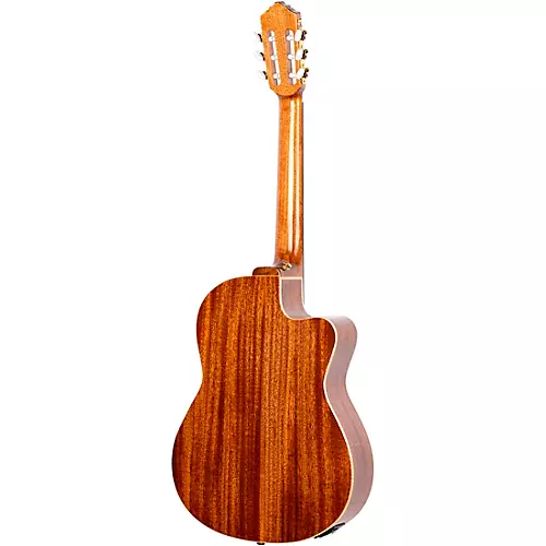 Ortega Performer Series RCE138SN-L Acoustic Electric Nylon Guitar Natural - musicians--Friend