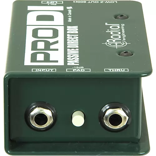 Radial Engineering ProDI Passive Direct Box - musicians--Friend