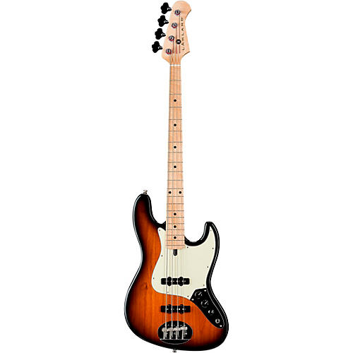 Lakland Classic 44-60 Maple Fretboard Electric Bass Guitar Tobacco Sunburst - musicians--Friend