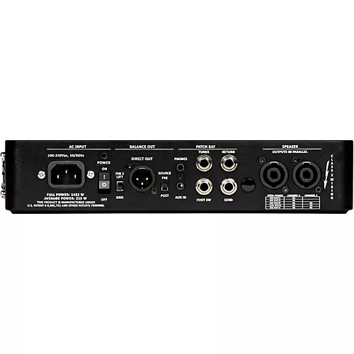 Gallien-Krueger Legacy 1200 1,200W Bass Amp Head Black - musicians--Friend