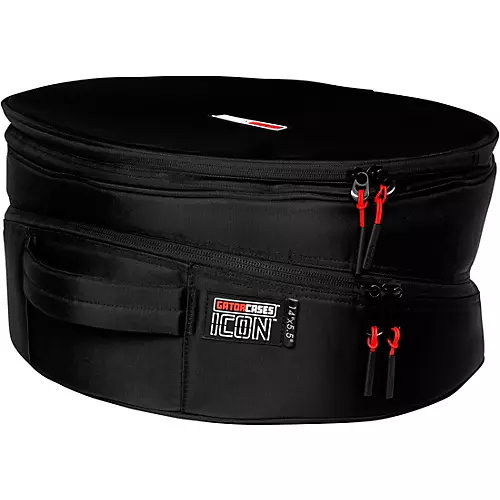 Gator Icon Snare Drum Bag 10 x 5 in. Black - musicians--Friend
