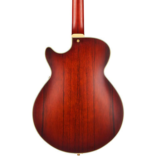 D'Angelico Deluxe Series SS Semi-Hollow Electric Guitar Satin Brown Burst - musicians--Friend