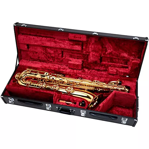 Yamaha YBS-480 Intermediate Eb Baritone Saxophone Gold Lacquer Lacquer Keys - musicians--Friend