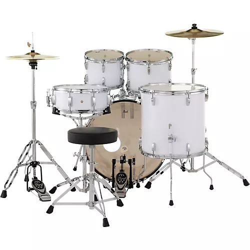 Pearl Roadshow 5-Piece New Fusion Drum Set Charcoal Metallic - musicians--Friend