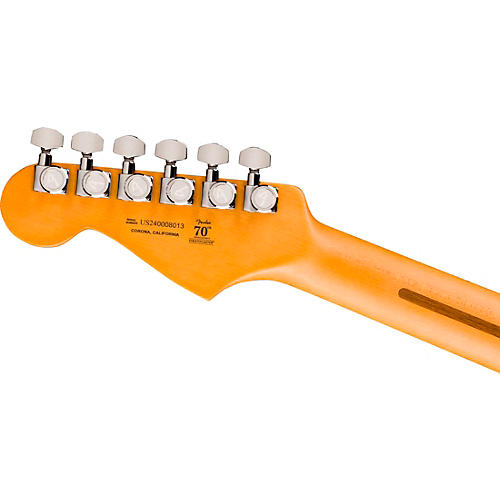 Fender American Ultra II Stratocaster Maple Fingerboard Electric Guitar Solar Flare - musicians--Friend