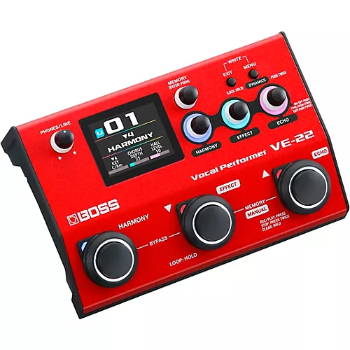 BOSS VE-22 Vocal Performer Effects Processor - musicians--Friend