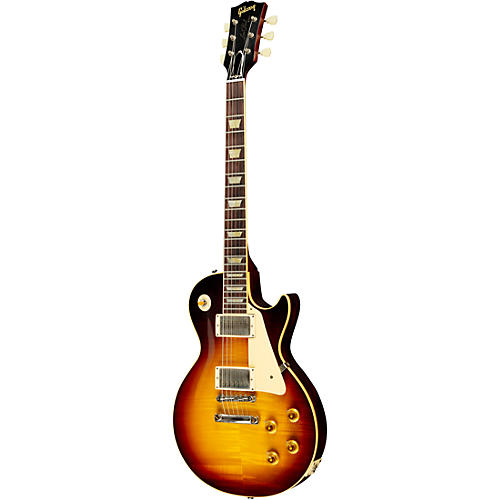 Gibson Custom Murphy Lab 1959 Les Paul Standard Reissue Ultra Light Aged Electric Guitar Sunrise Tea Burst - musicians--Friend