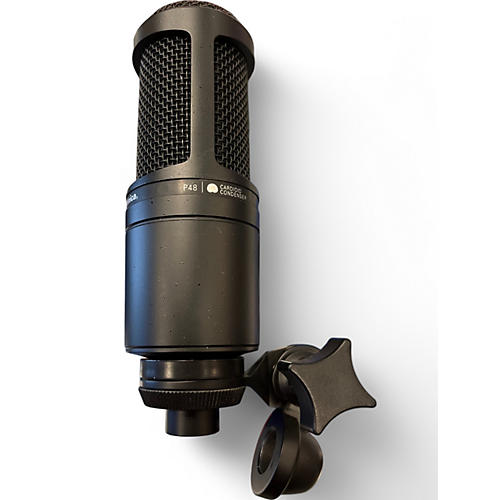 Used Audio-Technica AT2020 Condenser Microphone - musicians--Friend