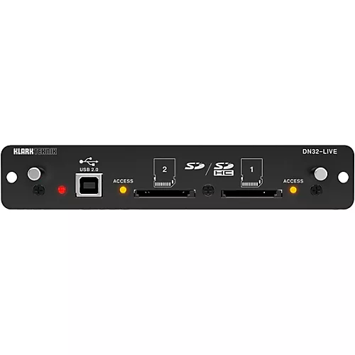 Klark Teknik DN32-LIVE Expansion Module for Midas M32 and Behringer X32 Mixers - musicians--Friend