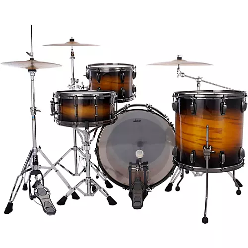 Ludwig Maple Exotic 3-Piece FAB Shell Pack with 22 in. Bass Drum Gold Burst - musicians--Friend