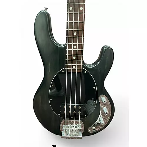 Used Sterling by Music Man Ray4 Black Electric Bass Guitar Black - musicians--Friend