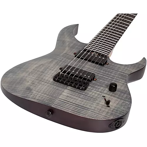 Schecter Guitar Research Sunset 7-String Extreme Electric Guitar Grey Ghost - musicians--Friend