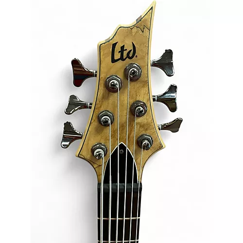 Used ESP LTD B206SM 6 String Natural Electric Bass Guitar Natural - musicians--Friend