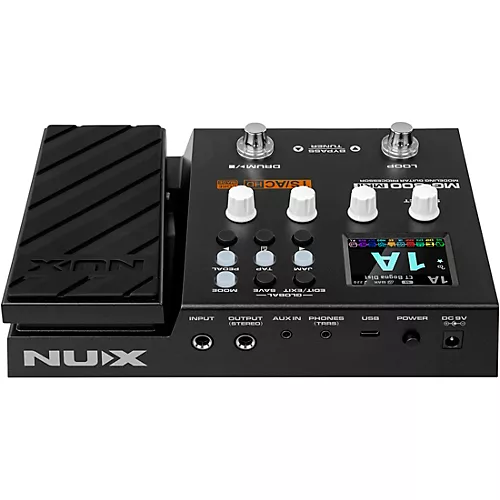 NUX MG-300MKII Multi-Effects and Amp Modeler Pedal Black - musicians--Friend