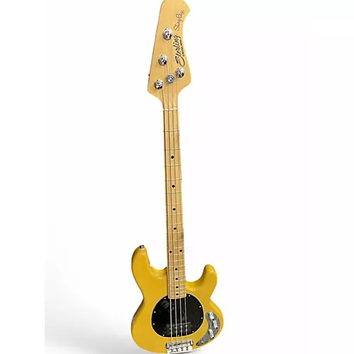 Used Sterling by Music Man STINGRAY Yellow Electric Bass Guitar Yellow - musicians--Friend