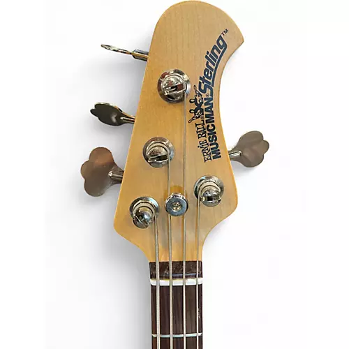 Used Ernie Ball Music Man Sterling 4 String Burnt Orange Electric Bass Guitar Burnt Orange - musicians--Friend