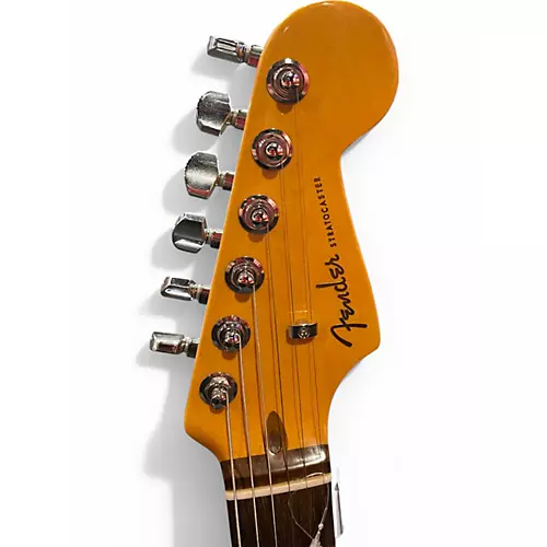 Used 2023 Fender American Ultra Stratocaster Ultraburst Solid Body Electric Guitar Ultraburst - musicians--Friend