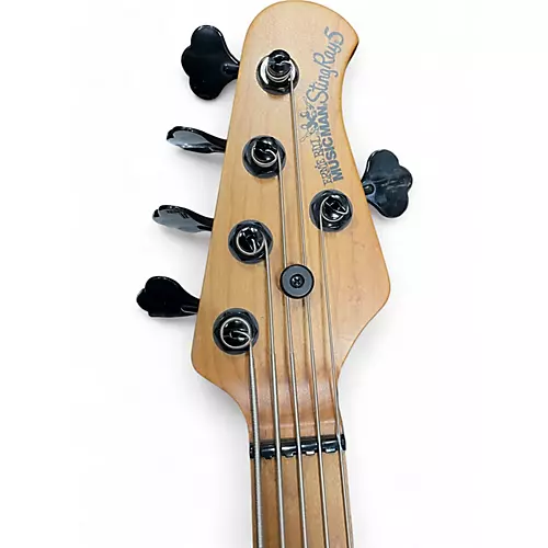 Used 2022 Ernie Ball Music Man Stingray 5 H Black Electric Bass Guitar Black - musicians--Friend