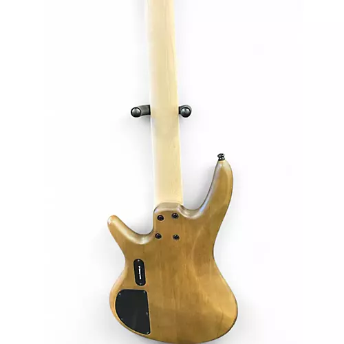 Used Ibanez GSR205 5 String Walnut Electric Bass Guitar Walnut - musicians--Friend