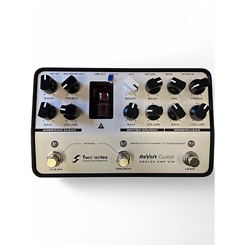 Used Two Notes AUDIO ENGINEERING REVOLT GUITAR ANALOG AMP SIM Guitar Preamp - musicians--Friend