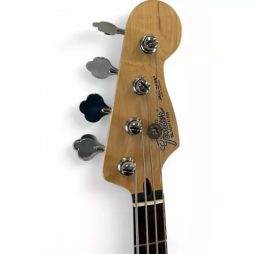 Used Fender Player Jazz Bass Black Electric Bass Guitar Black - musicians--Friend