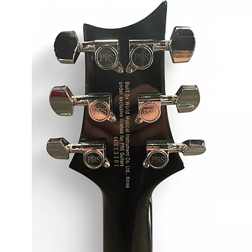 Used PRS SE Custom 22 Semi-Hollowbody Trans Gray Hollow Body Electric Guitar Trans Gray - musicians--Friend