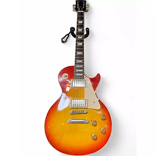 Used Gibson 1958 Reissue Les Paul Heritage Cherry Sunburst Solid Body Electric Guitar Heritage Cherry Sunburst - musicians--Friend