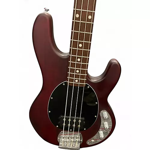 Used Sterling by Music Man Ray4 Walnut Electric Bass Guitar Walnut - musicians--Friend