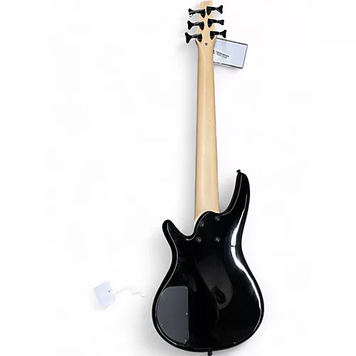 Used Ibanez SR406 Black Electric Bass Guitar Black - musicians--Friend