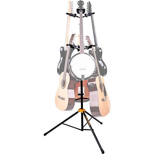 Hercules GS526B PLUS Universal 6-Piece Guitar Auto Grip Display Stand - musicians--Friend
