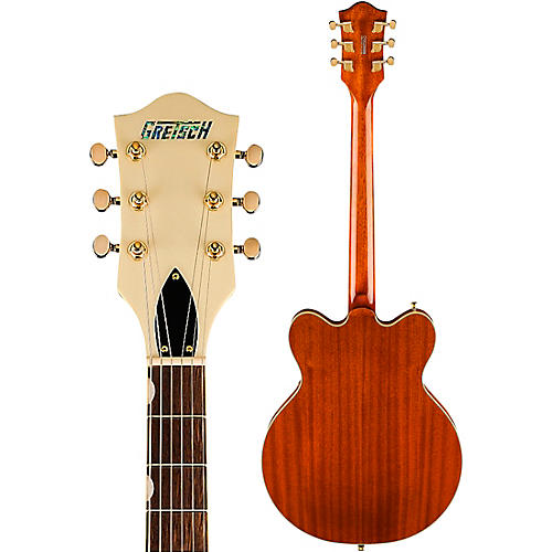 Gretsch Guitars Electromatic Pristine LTD Center Block Double-Cut Electric Guitar White Gold - musicians--Friend