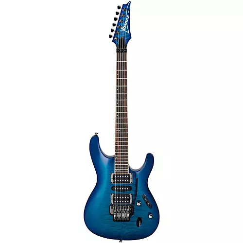 Ibanez S Series S670QM Electric Guitar Sapphire Blue - musicians--Friend