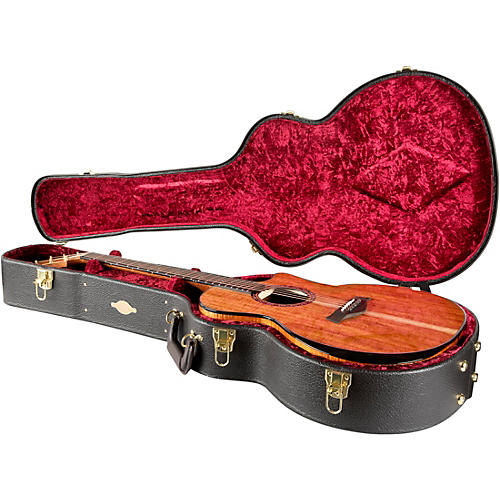 Taylor Custom All Figured AA Grade Hawaiian Koa Grand Auditorium Acoustic-Electric Guitar Natural - musicians--Friend