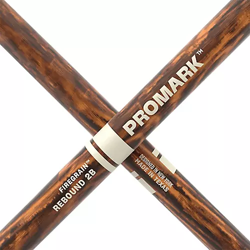 Promark Rebound FireGrain Acorn Tip Drum Sticks 7A - musicians--Friend