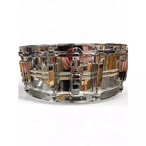 Used Pearl 5X14 duoluxe Chrome Drum Chrome 8 - musicians--Friend