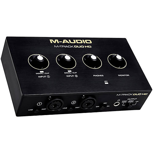M-Audio M-Track DUO HD Audio Interface Producer Pack - musicians--Friend