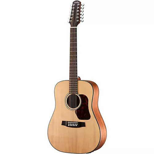 Walden Natura Solid Spruce Top 12-String Dreadnought Acoustic-Electric Open Pore Satin Natural - musicians--Friend
