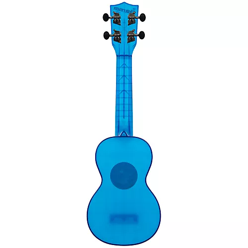 Kala KA-WMT Soprano Waterman Ukulele Transparent Cobalt Blue - musicians--Friend
